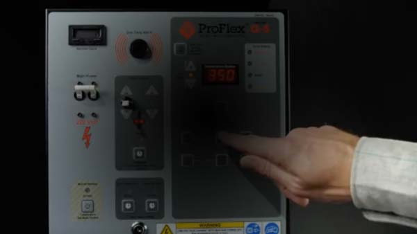 Setting ProFlex Temp